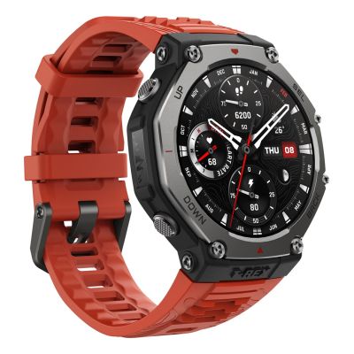 5. Amazfit T-Rex 3 smartwatch -älykello, 48.5 mm, punainen