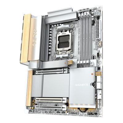 4. GIGABYTE X870E AERO X3D WOOD AMD X870E Socket AM5 ATX