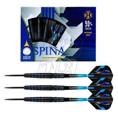 5. Darts Harrows Spina Black 90% Steeltip HS-TNK-000013750