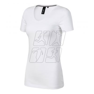 Malfini Action V-neck T-shirt W MLI-70100 white