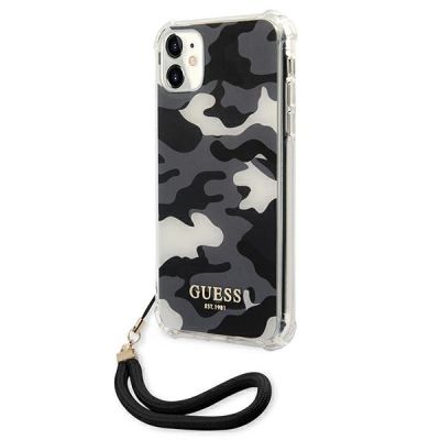 2. Guess GUHCN61KSARBK iPhone 11 6.1" / Xr black/black hardcase Camo Collection