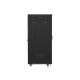 2. Lanberg FF01-6832-12B single-section lockable cabinet (32U; 19'' / 600mm / 800 mm; floor-standing; full glass; 800 kg; black)