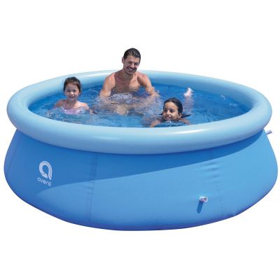 8. EXPANDING POOL WITH INFLATABLE COLLAR 240X63CM 17792