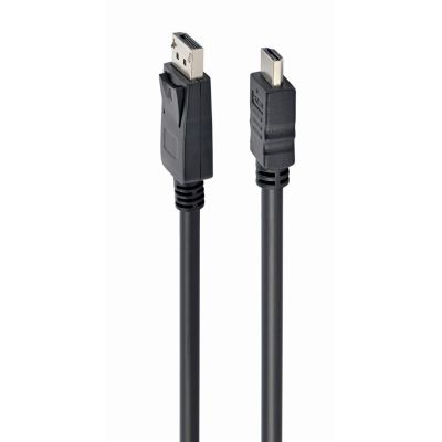 GEMBIRD CC-DP-HDMI-3M cable (DisplayPort M - HDMI M -; 3m; black)