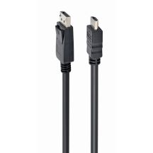 GEMBIRD CC-DP-HDMI-3M cable (DisplayPort M - HDMI M -; 3m; black)