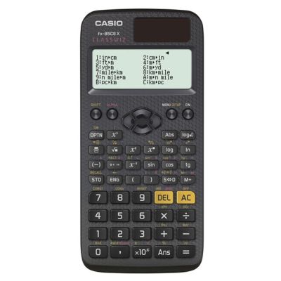 CASIO FX-85CEX SCIENTIFIC CALCULATOR, OFFICE, SCHOOL, 379 FUNCTIONS, 77X166MM, BLACK