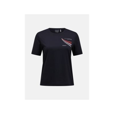 PEAK PERFORMANCE W Explore Graphic Tee Beige