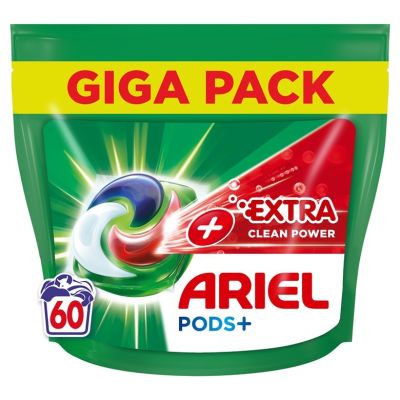 Ariel Extra Clean laundry capsules 60 pieces