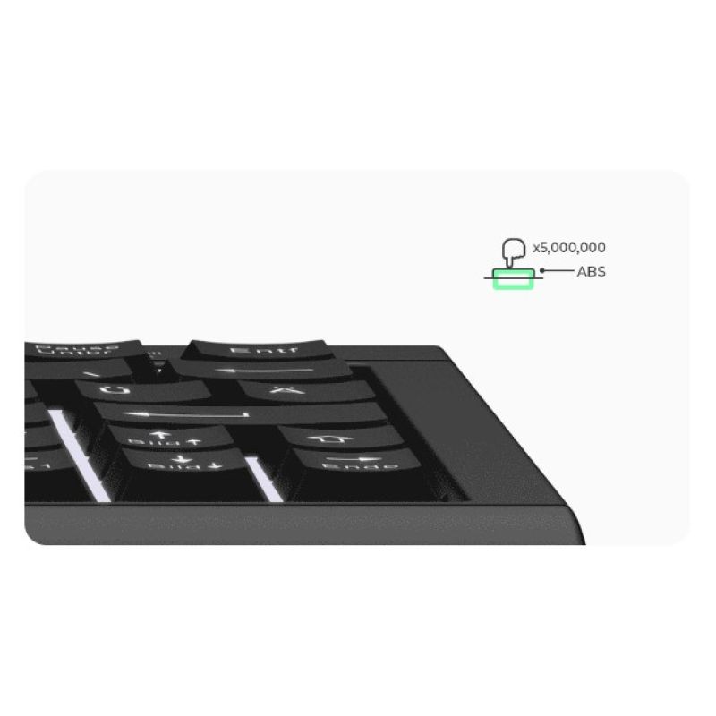 2. KeySonic KSK-3010ELC (DE) Keyboard Home USB QWERTZ German Black
