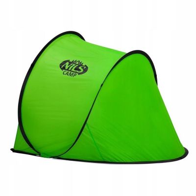 4. NILS CAMP NC3173 self-pitching beach tent, green