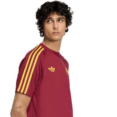 3. Men's adidas AS Roma Originals Tee burgundy JZ7185