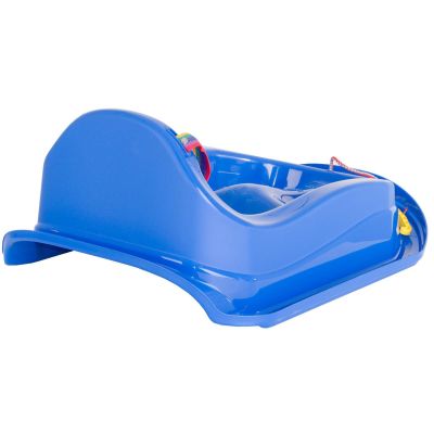 6. MINI BOBEK Blue Plastic Sled
