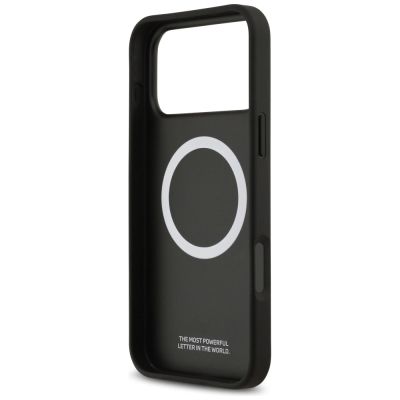 7. BMW M Kevlar Lines & Logo MagSafe Case for iPhone 17 Pro Max - Black