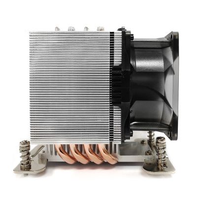 4. Dynatron A35 computer cooling system Processor Air Cooler 8 cm Aluminum, Black 1 pc.