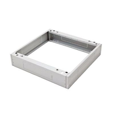 Plinth for 19" outdoor cabinets, width 600 x depth 600 mm x height 100 mm, gray ALANTEC