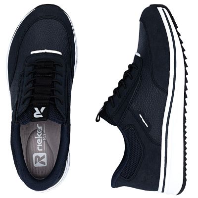 3. Women's navy blue high-heeled shoes Rieker L5850-14