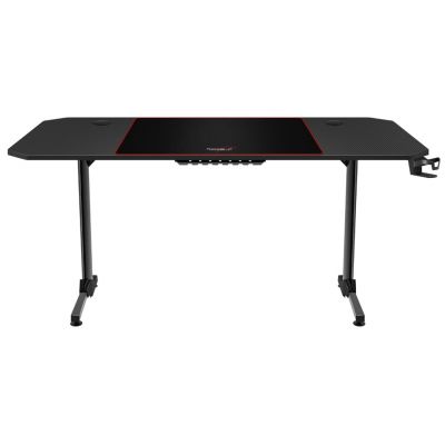 3. Huzaro Hero 4.7 Black Gaming Desk