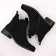10. Women’s Lace-Up and Zip Ankle Boots, Warm-Lined, Black M.Daszyński SA198-24