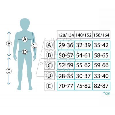 16. Thermoactive underwear Meteor 140/152 Jr 16684