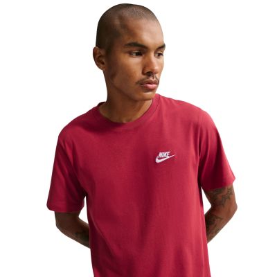 3. Nike Club Tee Men's T-Shirt Red AR4997 613
