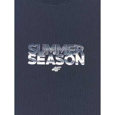 5. Sleeveless shirt 4F 4FWSS26TSLEM249-31S