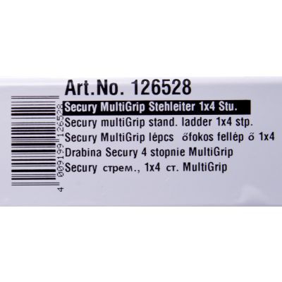 24. Krause Secury 126528 4-step aluminum ladder