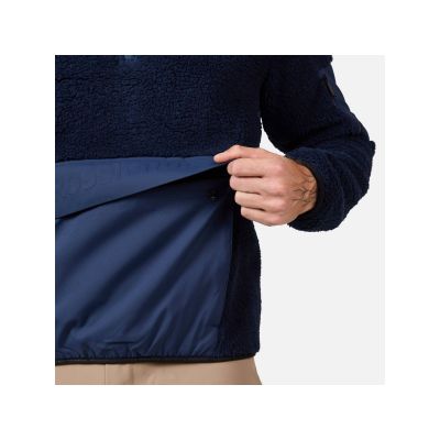 6. Rossignol Fleece Anorak Navy Blue Fleece Pullover