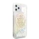 5. Guess GUHCN58LGIRGP iPhone 11 Pro hard case Gradient Liquid Glitter Circle Logo