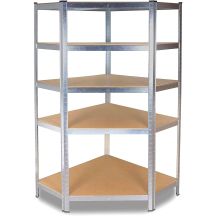 METAL CORNER STORAGE SHELF GC9040 40cm