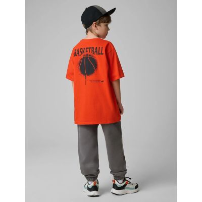 2. Boys' 4F 4FJRSS26TTROM1921-25S structured knit sweatpants