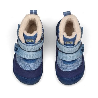 5. Affenzahn Snuggy Elephant Barefoot Walking Shoes (01502-30231)