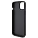 7. Ferrari Twist Metal Logo case for iPhone 15 Plus - black