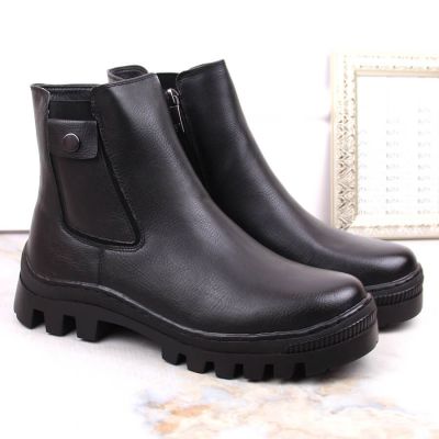 12. Insulated ankle boots with pocket Potocki W WOL186 black