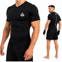 Black Men’s COMBATWEAR Compression Shirt | DBX Bushido