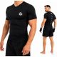 Black Men’s COMBATWEAR Compression Shirt | DBX Bushido