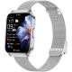 4. Smartwatch Gravity Silver Strap + Bracelet GT44-4