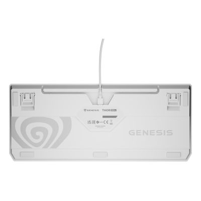 13. GENESIS Thor 230 TKL Gaming Keyboard USB QWERTY US English White