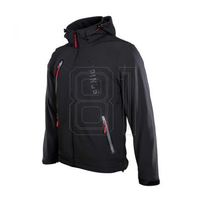 4. Alpinus Denali softshell jacket black M BR43381