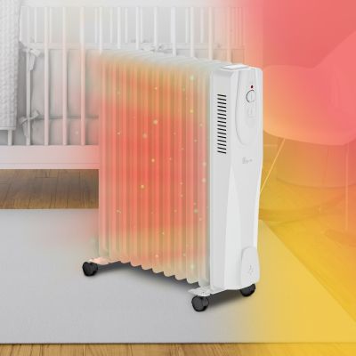 10. Extralink NY-25W1 2500W electric oil radiator, 11 fins