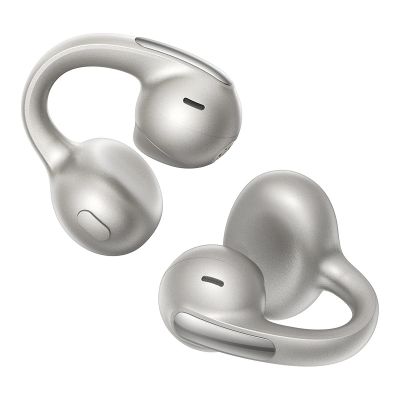 Baseus Bowie MC1 Pro OWS headphones with clip - silver