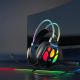 7. Wozinsky WSG-1118 Wired Gaming Headphones with Microphone and RGB Backlight - Black