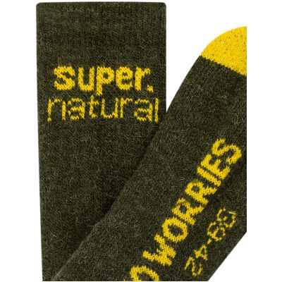 SUPER.NATURAL SN Cosy Socks 2-Pack, green