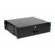 19" drawer equipment for 3U server cabinets, lockable BK (EZD-3-B)