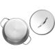 6. ZWILLING Cookware Set 71030-000-0, 5-Piece (16, 20 and 24 cm Pots, 16 and 20 cm Saucepans)