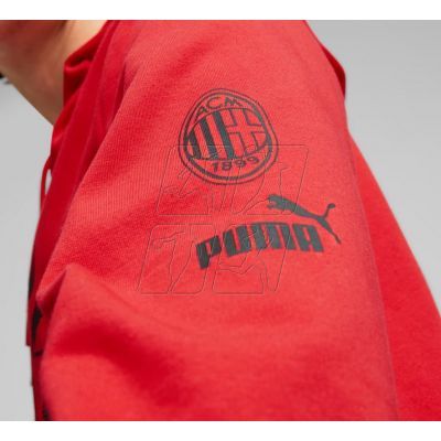4. Sweatshirt Puma AC Milan FtbCore Graphic Hoody M 772316-01