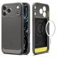 Spigen Rugged Armor MagSafe Case for iPhone 18 Pro Max / 17 Pro Max - Gray