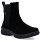 7. Waterproof Comfortable Black Leather Women’s Ankle Boots – Rieker 7269-00
