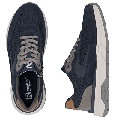3. Men's casual navy blue sneakers Rieker 06100-15