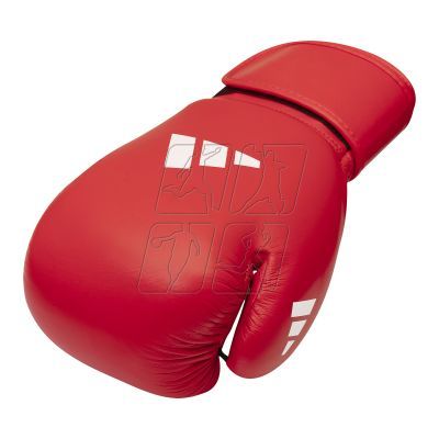 8. IBA approved adidas tournament boxing gloves red