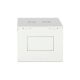 24. DYNAmic 19" 9U 600x600 wall-mounted network cabinet, glass door, gray, undivided, assembled, 60kg